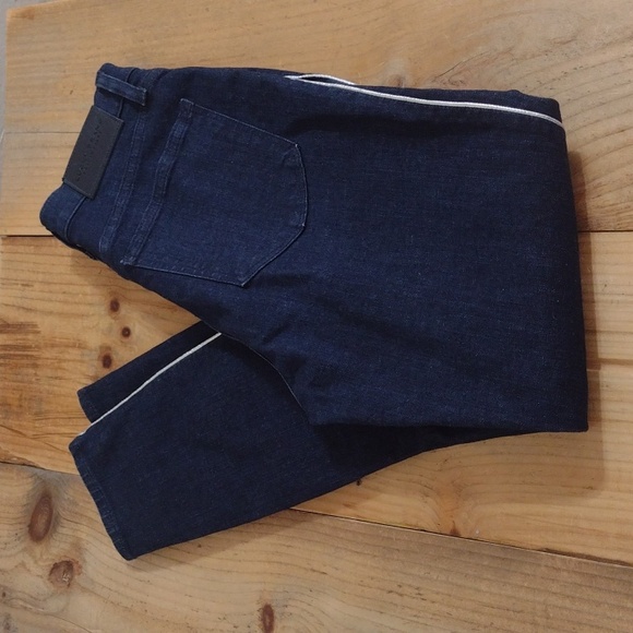 Lucky Brand High Rise Skinny Bridgette Jean Dark Wash Side Strip Size 8/29 NEW - Picture 13 of 14